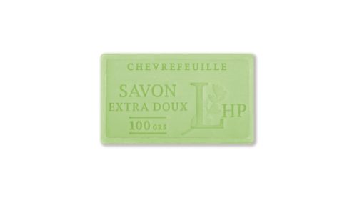 LAV.LHP25100CHE Marseille szappan, növényi olajjal,100g,parabén-tartósítószer-szulfát mentes,hidratáló,celofánban,Chevrefeuille(lonc)
