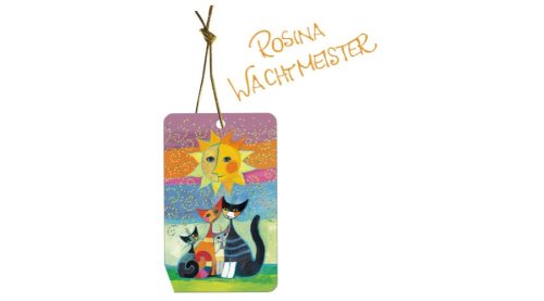 FRI.11487 Ajándékkísérő kártya, papír,10db-os,Rosina Wachtmeister:Momenti di Felicitá