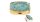 FRI.18254 Gyógyszeres fémdoboz 2 fakkos, 5,1x1,8x3,6cm,Van Gogh:Mandulavirágzás