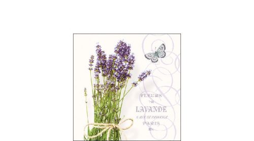 AMB.12511695 Bunch of Lavender papírszalvéta 25x25cm,20db-os