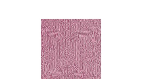 AMB.12507034 Elegance Pale Rose dombornyomott papírszalvéta 25x25cm,15db-os