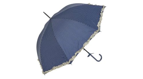 CLEEF.JZUM0030BL Esernyő 100cm, kék alapon fehér pöttyös