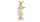 CLEEF.6PR3850 Nyuszi katicás virághegedűvel 8x5x16cm, műanyag dekorfigura